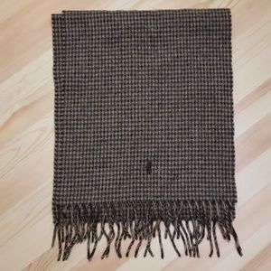 Polo Ralph Lauren houndstooth scarf